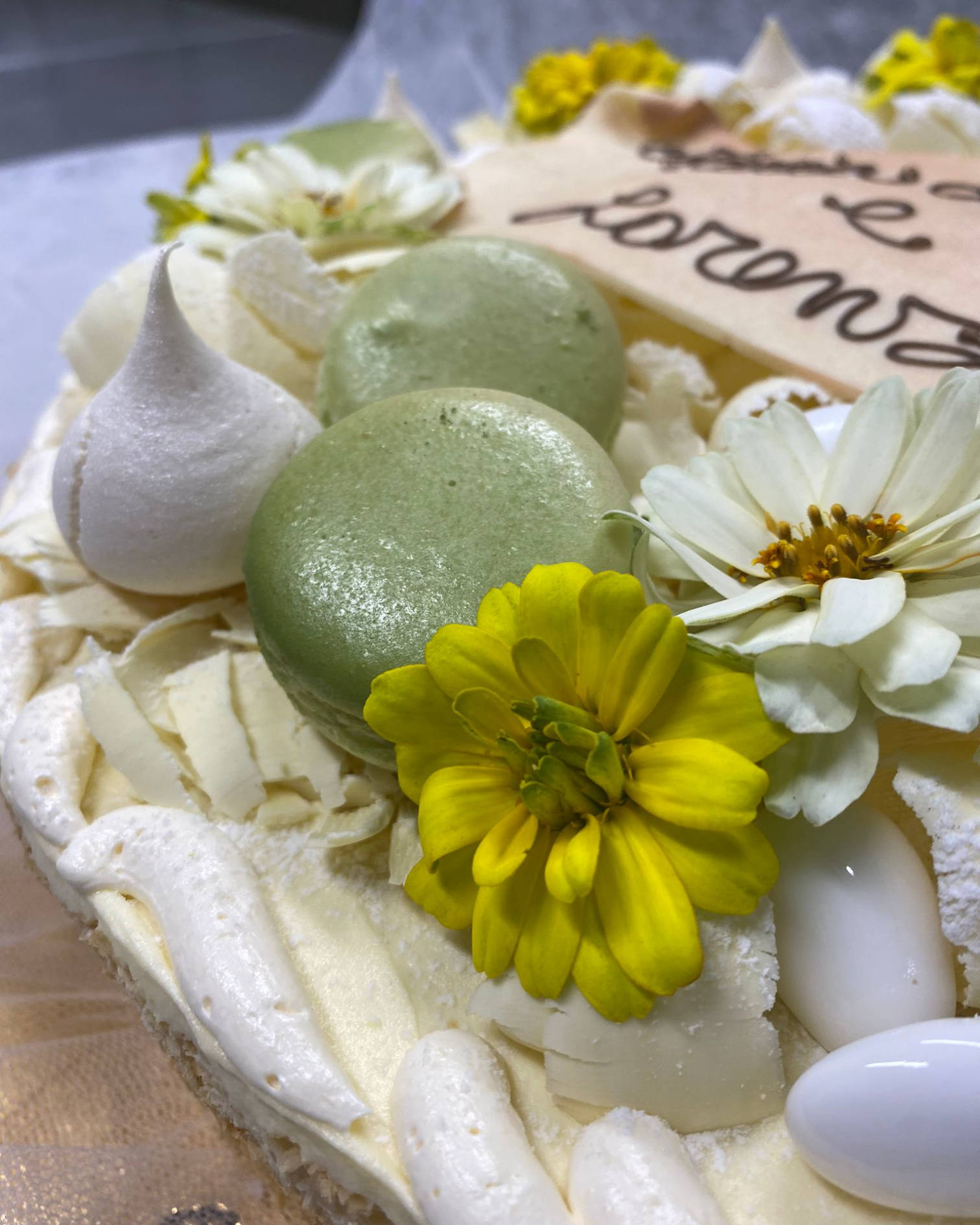 dettaglio Torta anniversario